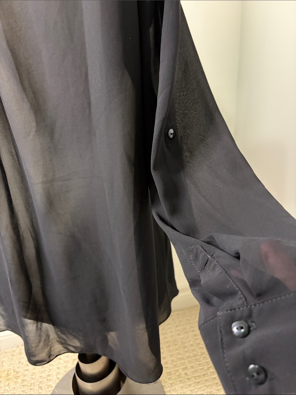 Joseph Ribkoff Black Asymmetrical Blouse - Picture 10 of 10